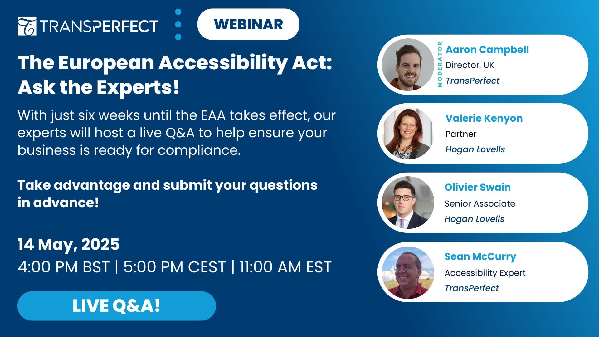 The European Accessibility Act: Ask The Experts