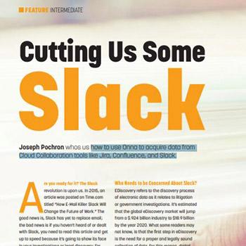 Cutting Us Some Slack